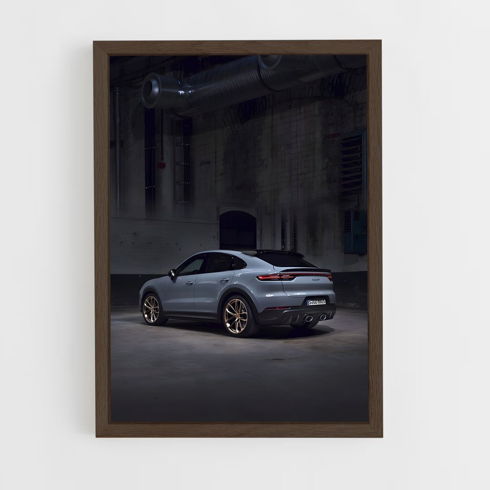 Poster Turbo Cayenne – affiche Porsche (vue 5)